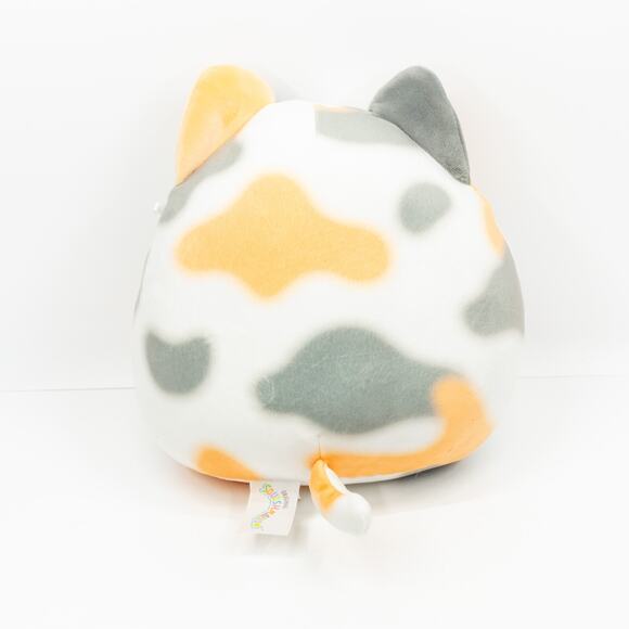 SQUISHMALLOWS Tahoe the Tortoiseshell Cat 8" Plush Orange Gray White Kitty - Picture 2 of 6